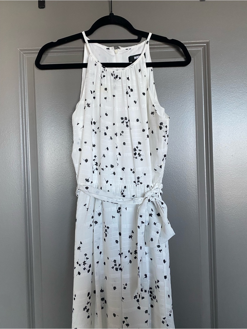 DKNY maxi floral dress